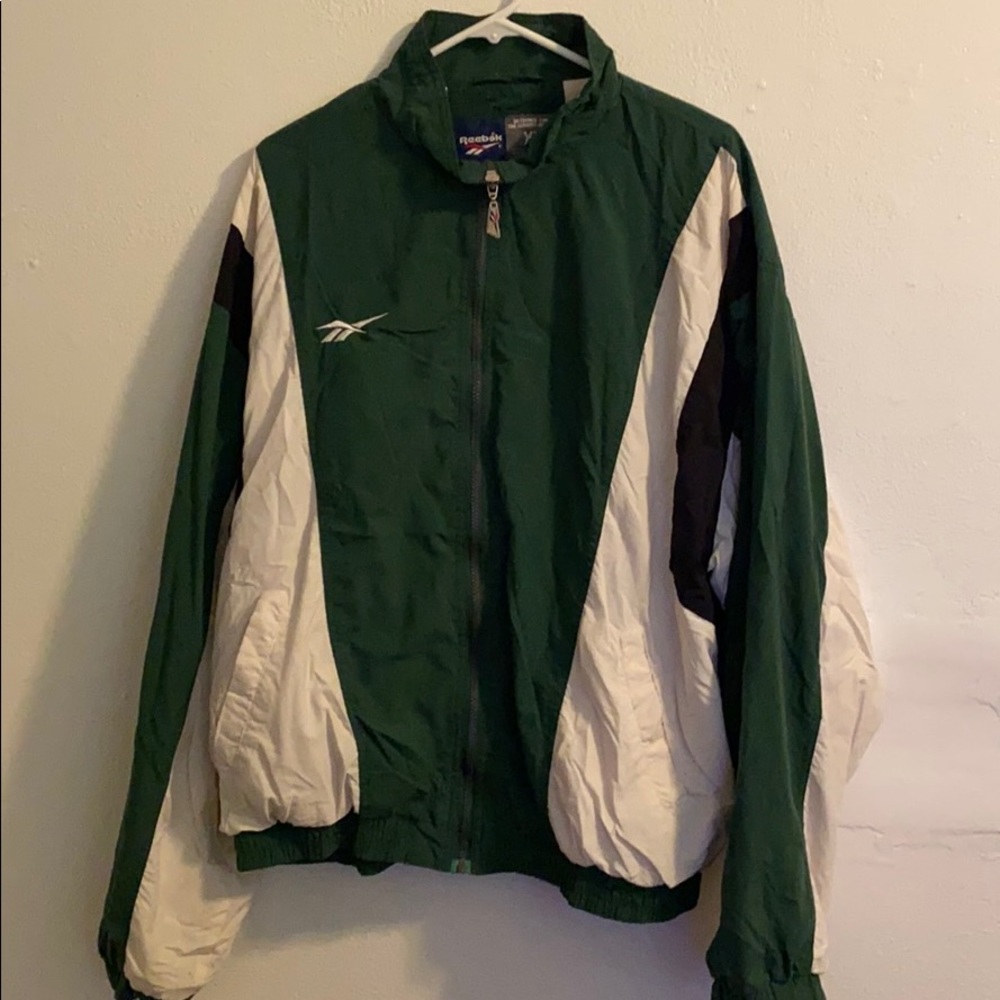 Vintage Reebok wrestling track jacket